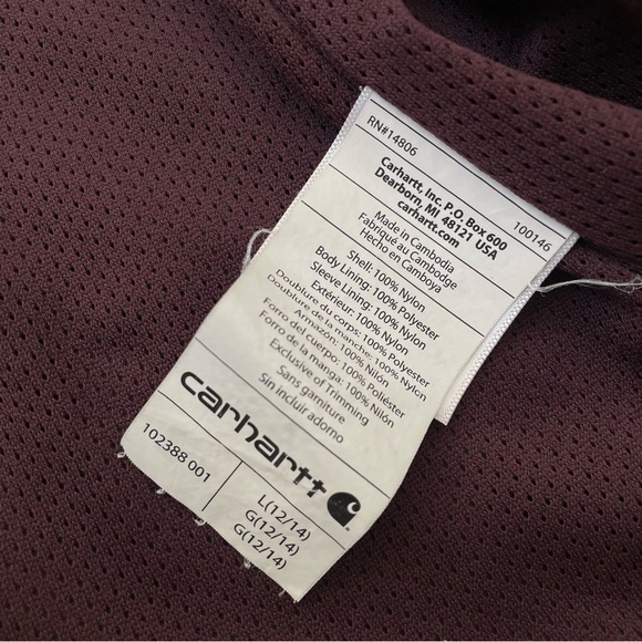 Carhartt Black Hooded Jacket - Picture 6 of 10